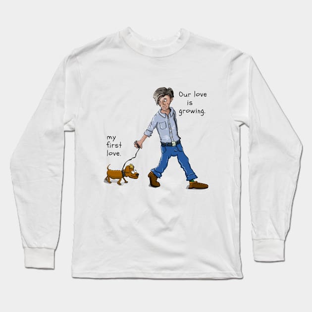 PASSION FOR FRIENDSHIP Long Sleeve T-Shirt by MORDI